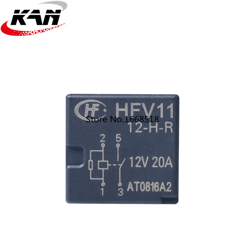 10 шт. Hongfa HFV11-12-H-R реле группа нормально разомкнутый 4-контактный 20A12VDC автомобильные реле