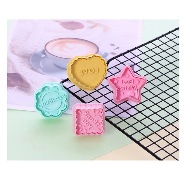 4Pcs DIY 3D Animal Vegetables Fruit Plasticine Slime Mold Tool Set Kit Ability Play Dough Clay Educational toy for chidlren Gift 3