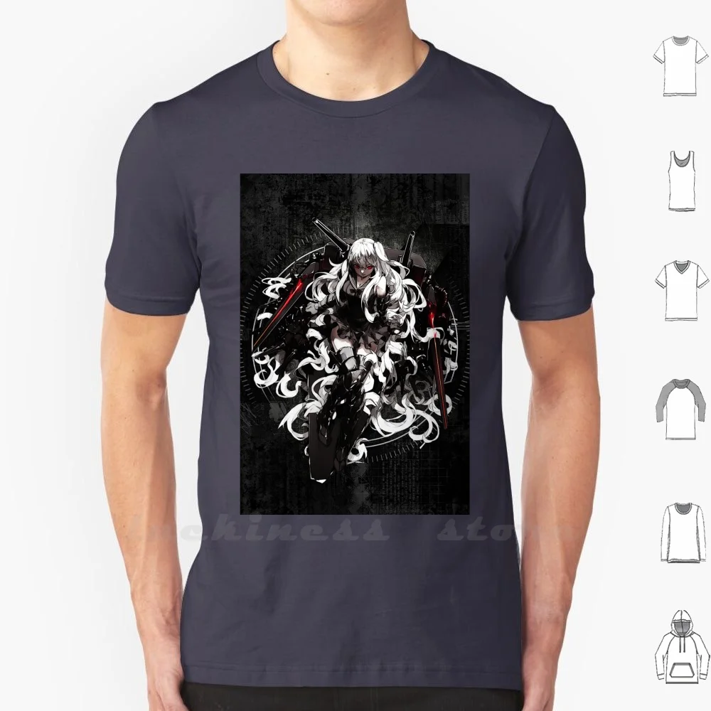 Future Girl T Shirt Print Big Size 6xl Cotton New Cool Tee Toxic Death Tokyo Ghoul Demon Skull Skeleton Gas Mask Masck Rose | Мужская