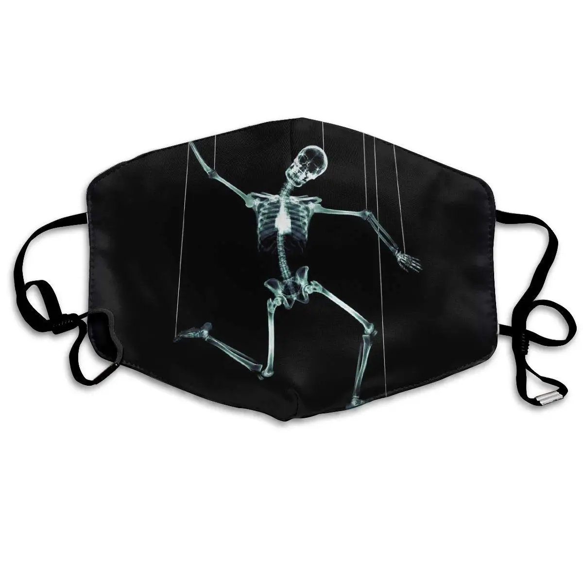 

Personality Anti Dust Mouth Face Masks-with Adjustable Straps Reusable Washable-Fashion for Cycling for Men Women X Ray Skull