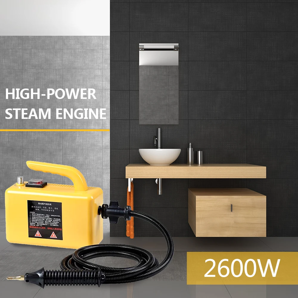 US $62.80 High Temperature Steam Cleaner Car Washer Household Air Conditioner Kitchen Range Hood Washing Machine Disinfection Tool