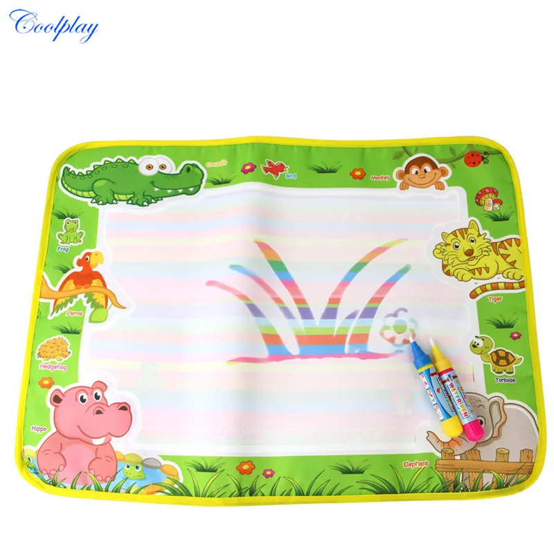 

Children Magic Colorful Water Canvas Doing Homework Blanket shui hua tan Water Canvas Baby Doing Homework with Paint