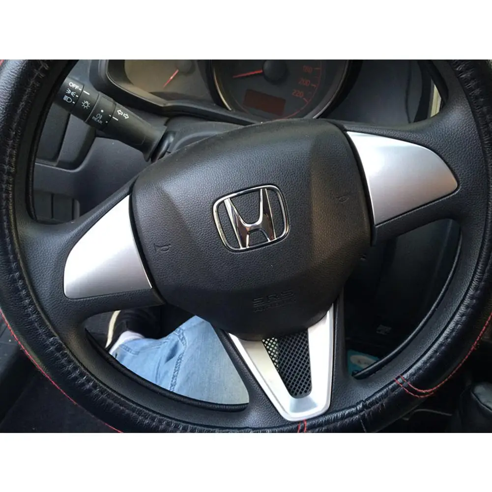 Dragonpad для Honda Fit городской 14-18 руль блестки Stickrs рулевое колесо отделка полосы |