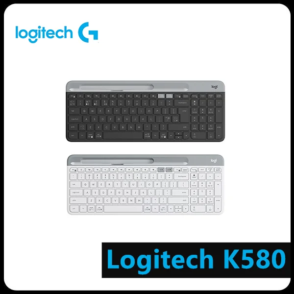 Беспроводная ультратонкая Офисная Клавиатура Logitech K580 2 4G унификация Bluetooth