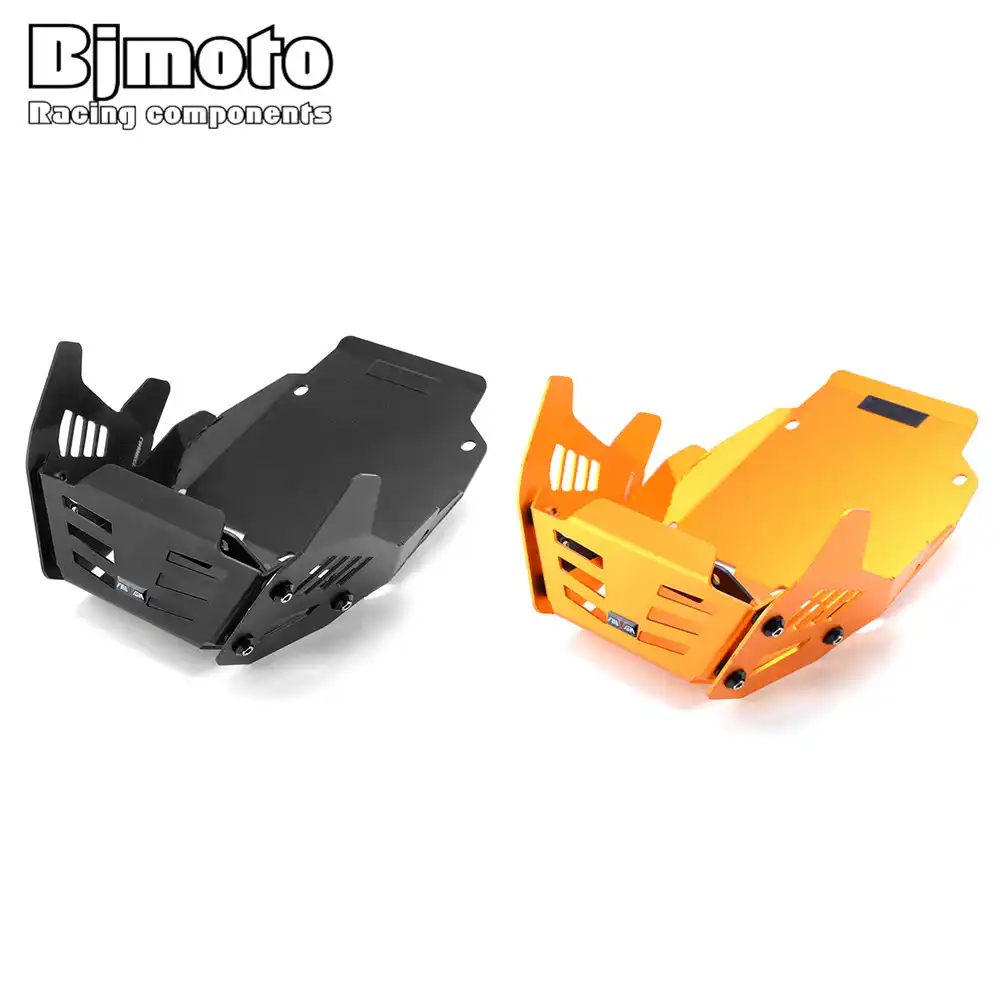 BJMOTO Мотоцикл CNC щит Нижняя противоскользящая пластина под двигателем Защитная