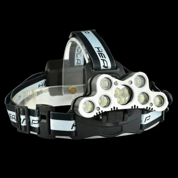 

Universal Outdoor T6 LED Headlight USB Rechargeable Waterproof Head Lamp Torch Super Bright Camping Headlamp without battery