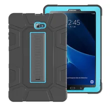 Защитный чехол для Samsung Galaxy Tab A A6 10,1 T580 T585 SM-T580 SM-T585C силиконовый резиновый ударопрочный корпус+ пленка+ ручка