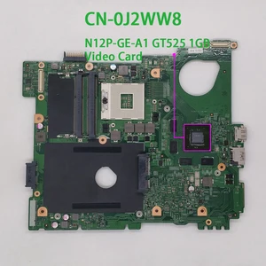 Image 1 - Dla Dell Inspiron 15R N5110 CN 0J2WW8 0J2WW8 J2WW8 GT525 1 GB DDR3 płyta główna płyta główna laptopa płyty głównej testowany