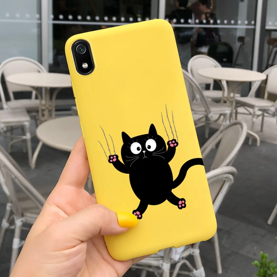 Cute Cartoon Shockproof Bumper Phone Case - Soft Protective Cover