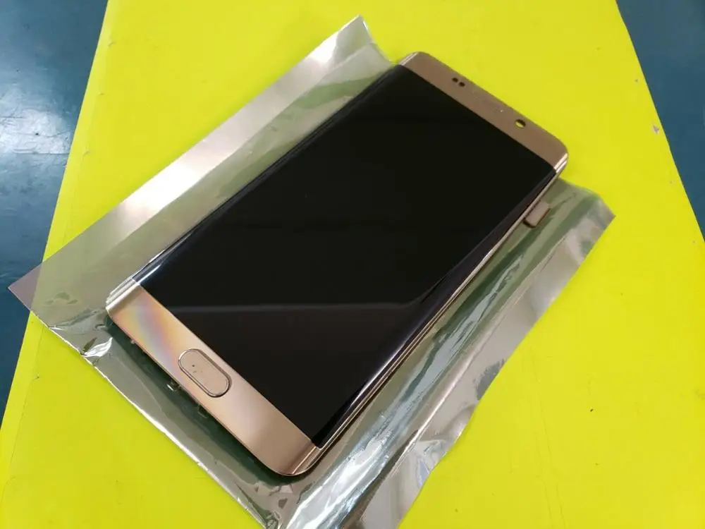 Для samsung Galaxy S6 Edge Plus S6 Edge+ G928F SM-G928F ЖК-дисплей с сенсорным экраном дигитайзер с рамкой G928A G928T G928 Pantalla