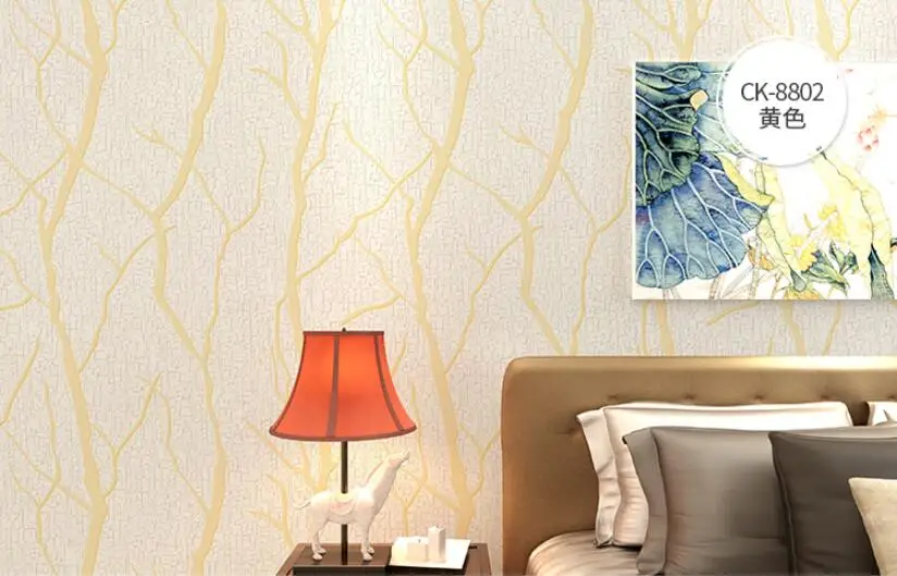 Beibehang-Veludo listrado fundo Wallpaper, minimalista sala TV