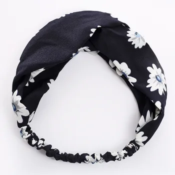 Ladies Hair Bands Girl Woman Headband Sport Makeup Turban Elastic Designer Made Of Summer for Bandanas Fashion Accessories 2021 5