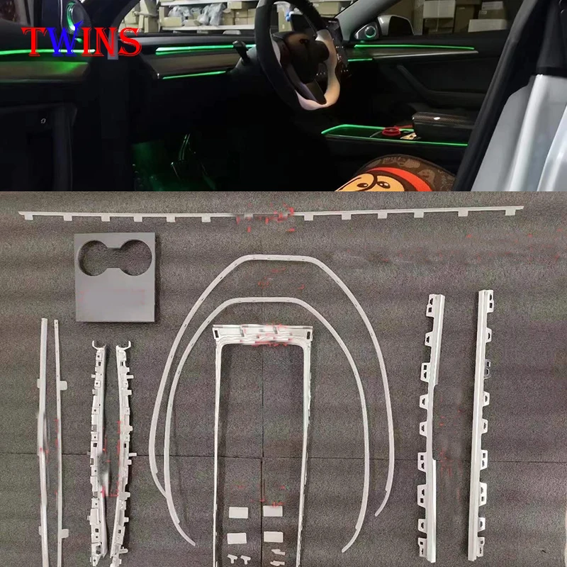 

Внутренний контроллер рассеянной лампы Tesla model 3, модель Y 2019 2020 2021, внутренний автомобильный светильник, центральный столбик, клаксон