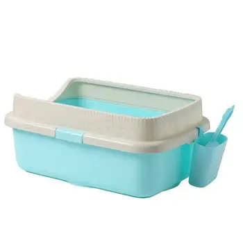 

256 Semi-closed Cat Toilet Sand Pot Deodorizing Cat Dung Pot Cat Products Super Large Cat Sand Pot