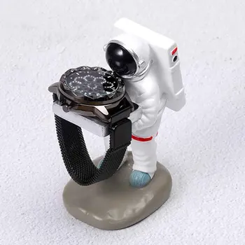 

Astronaut Shape Resin Multipurpose Fashion Jewelry Organizer Table Antique Storage Holder Watch Display Stand Old Housekeeper
