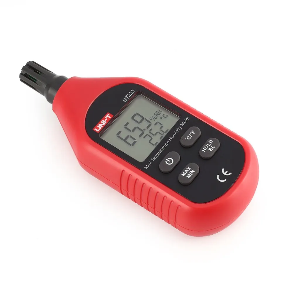 UNI-T UT333 Мини цифровой ЖК-дисплей Температура воздуха влажность TEMP/RH метр Электронный термометр гигрометр Измеритель влажности