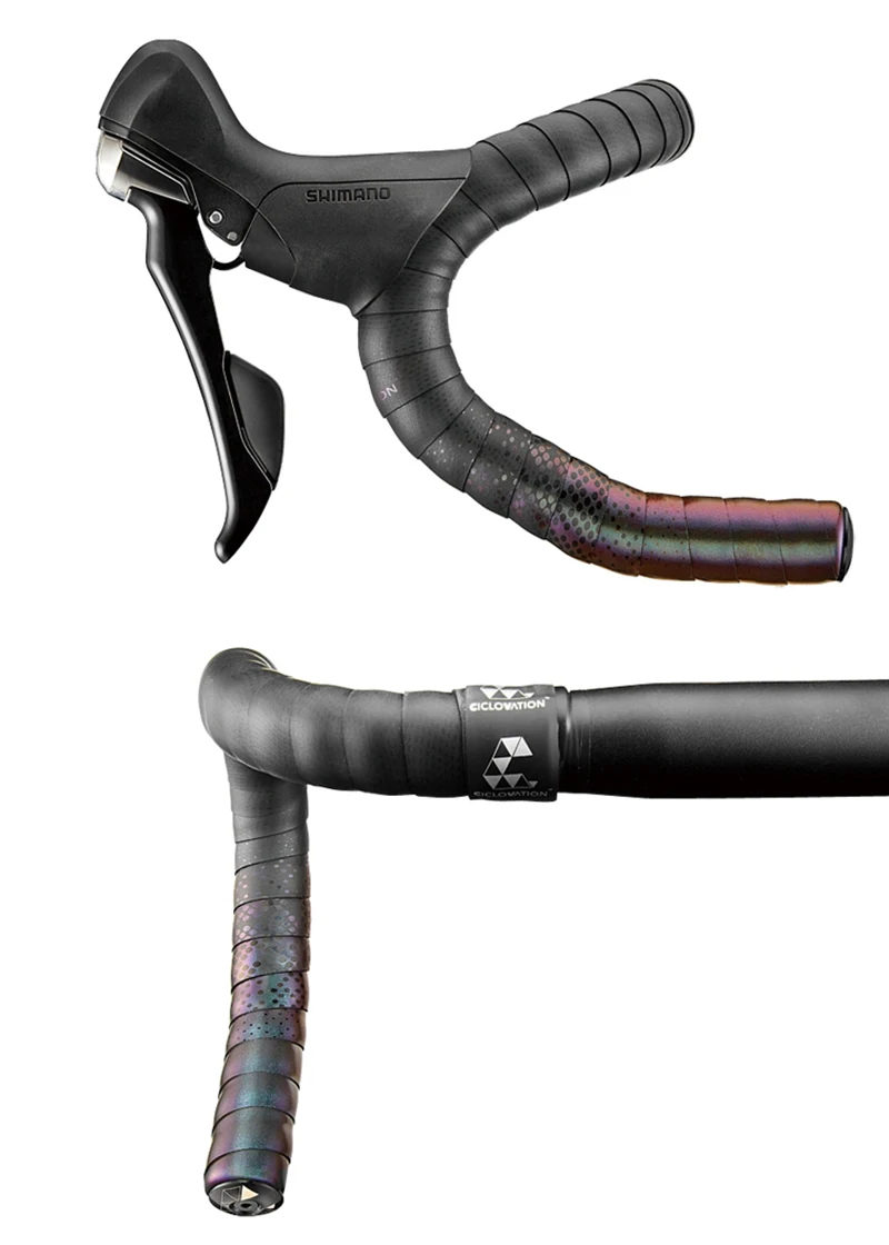 Ciclovation Хамелеон велосипедная лента для руля усовершенствованная лента для руля с кожаным сенсорным дорожным велосипедом Персонализированная лента