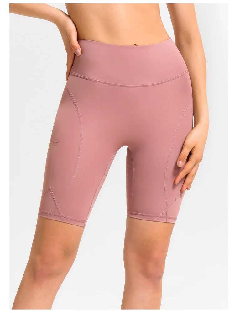 Camel Toe Women High Waist Yoga Short 