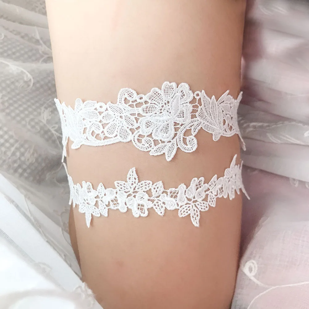 Fashion Soft Sexy Lace Garter Belt for Women Lace Belt Legs Ring Bridal Garter Set Bride Wedding Accessories Bride bridal garter belt