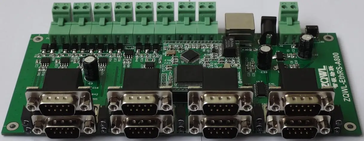 8 последовательных портов сервера/8 последовательных портов RJ45/Интернет вещей/485/232