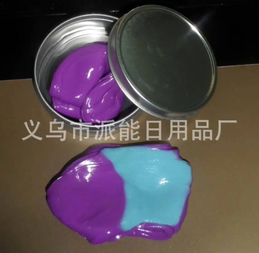 Non-Magnetic Plasticene Temperature Color Changing Colored Clay Temperature Color Changing Plasticene Hand Mud Toy
