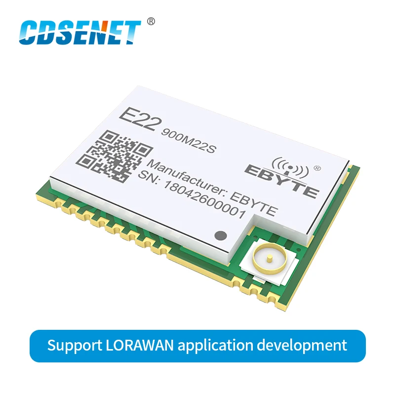 SX1262 LoRa беспроводной приемопередатчик 850 МГц-930 МГц CDSENET E22-900M22S 915 МГц SMD TCXO передатчик приемник РЧ модуль