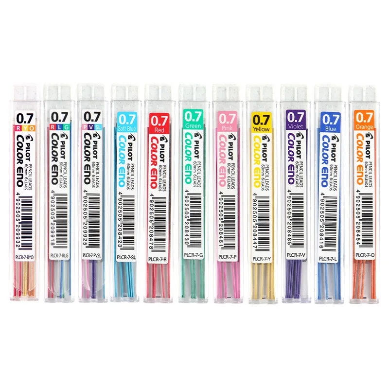 

Student Stationery Refill 0.7mm Activity Pencil Lead Color Automatic Pencil Lead School Office Supplies Color Refill Color Lead