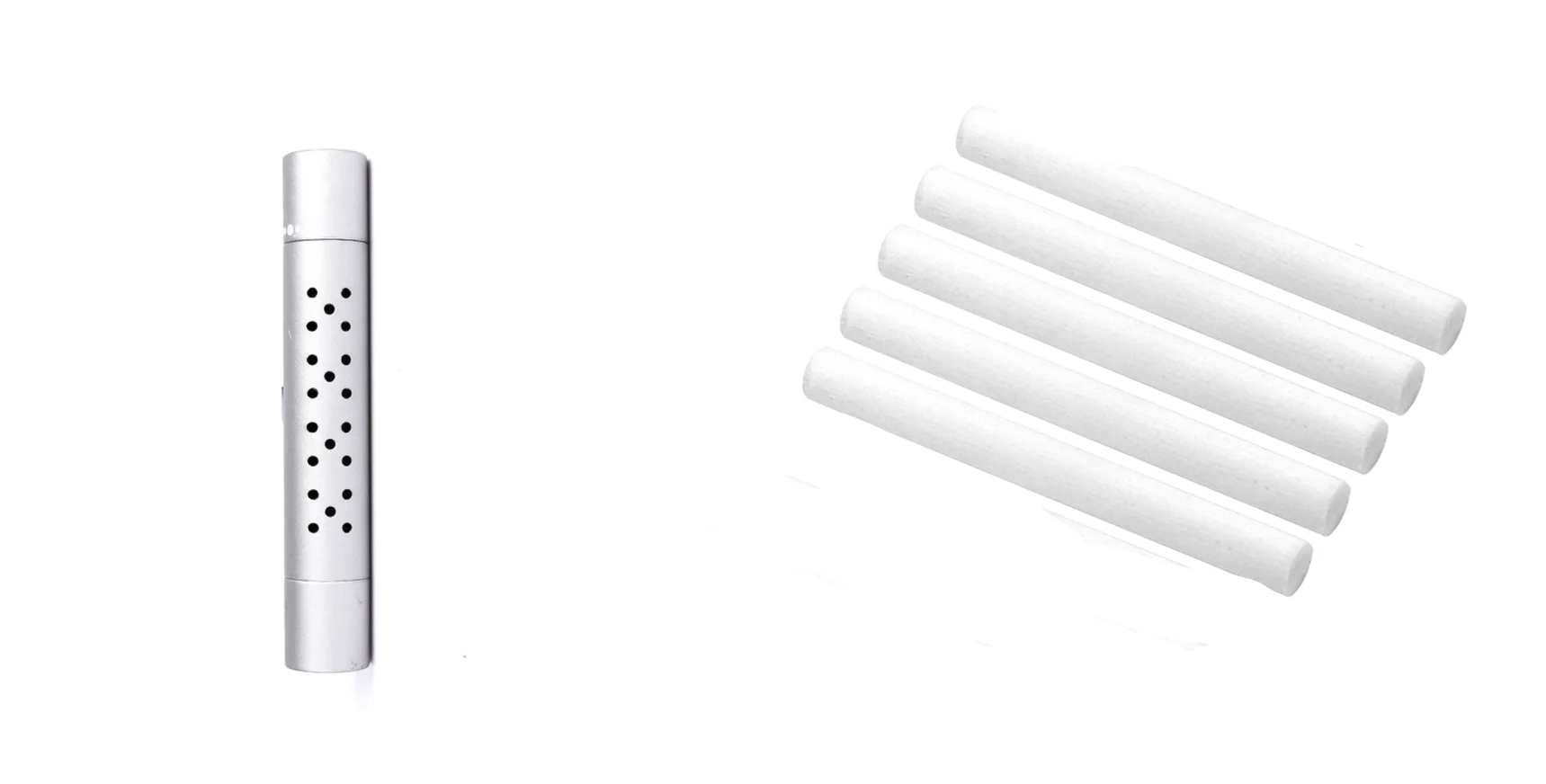 Автомобильный парфюм украшение Кондиционер Выход палочка для ароматерапии для Honda FCX Brio 3R-C Skydeck P-NUT Легенда - Название цвета: Серебристый