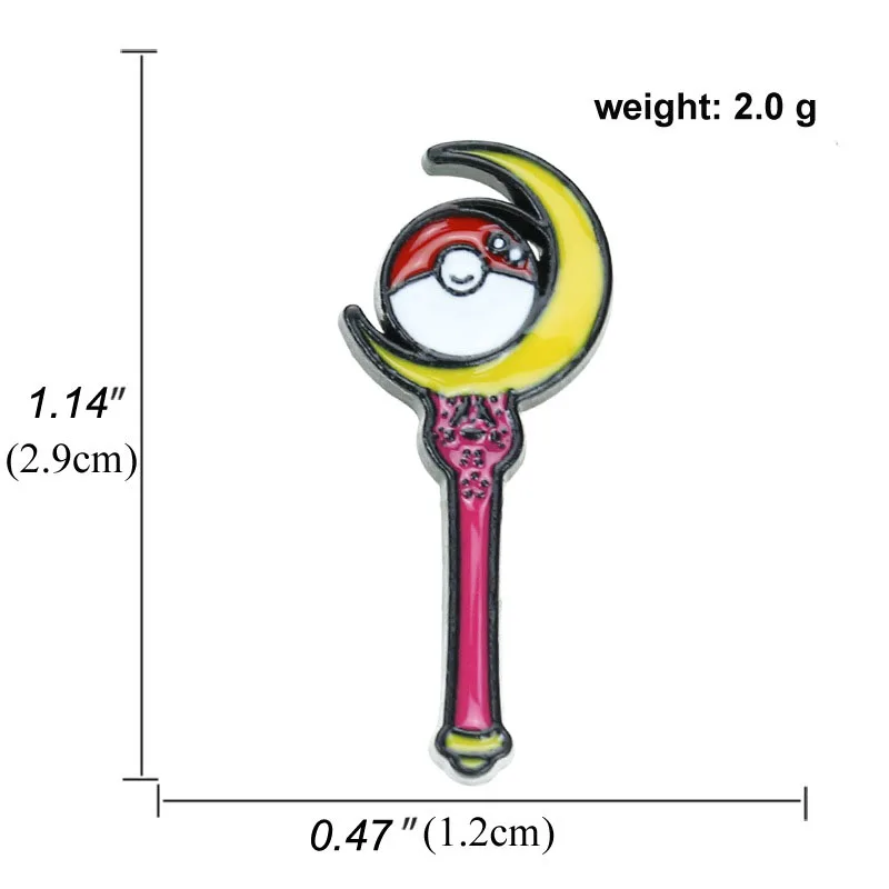 Пикачу Покемон супер монстр Go Pokeball брошь и эмалированная булавка