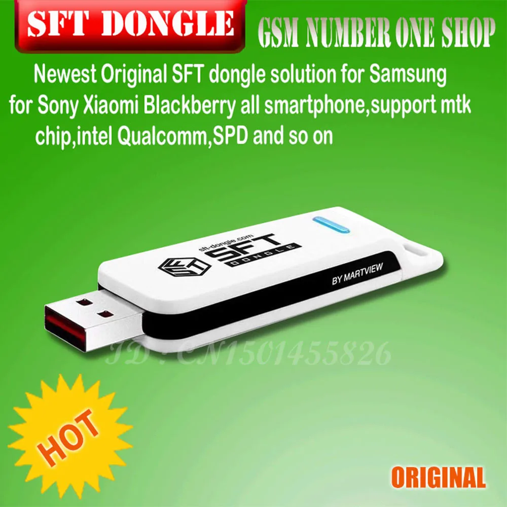 Solução para Samsung Todos os Smartphones o Mais Novo Spd e Assim por Diante Dongle Sony Xiaomi Blackberry Suporte Mtk Chip Intel Qualcomm Sft 5 suporte mtk chip, intel qualcomm, spd e assim por diante