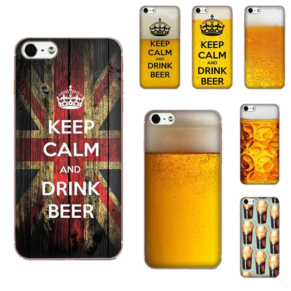 Keep Calm And Drink Beer Soft для Huawei Honor Mate 7 7A 8 9 10 20 V8 V9 V10 V30 P40 G Lite Play Mini Pro P Smart Fashion | Мобильные