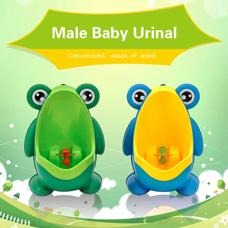 

New Arrival Baby Boy Potty Toilet Training Frog Children Stand Vertical Urinal Boys Penico Pee Infant Toddler Wall-Mounted