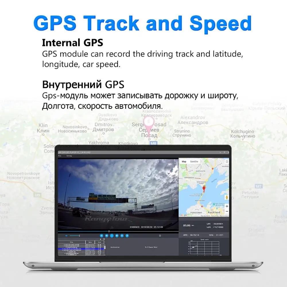  Car DVR 4K 2880*2160P GPS WiFi ADAS Dash Cam Dual Lens 1080P+1080P Vehicle Car Camera Driving Recor