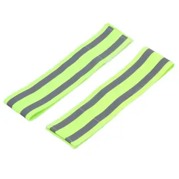 

Ultralight Safety Reflective Sport Arm Band Armband Wear-resistant Arm Warn Belt for Strap Outdoor Sports Night Running Green