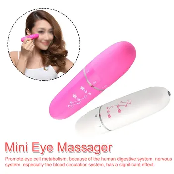 

Eye Care Beauty Instrument Device Remove Wrinkles 1pcs Mini Electric Portable Eye Massager Dark Circles Puffiness Massage
