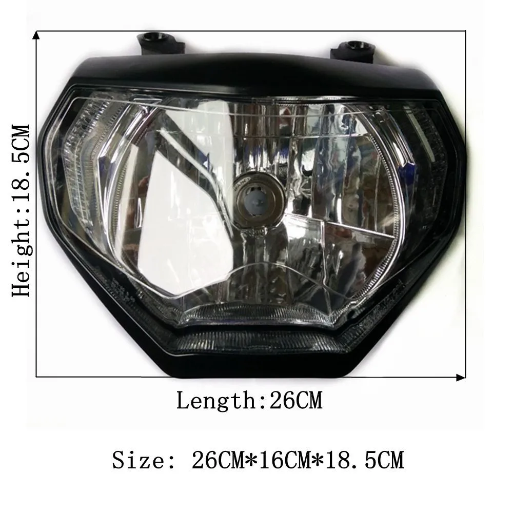 Modifiedmotorcyclepartmt09ledMT09headlampheadlightheadlight