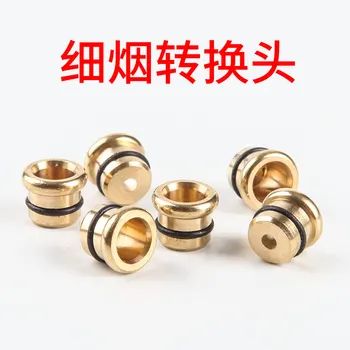 

General smoke conversion adapter for Women Slim cigarettes Filter For Cigarettes- smoke pipe hookah fittings 5pcs/lot