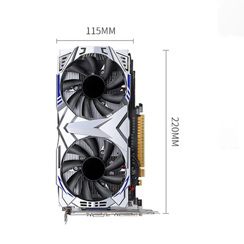 Новая видеокарта Gtx750Ti независимая 4G D5 настольная графическая компьютерная игра