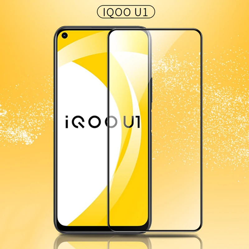 Закаленное 3d стекло с полной проклейкой для Vivo IQOO U1 пленка 9H полным покрытием Взрывозащищенная Защита