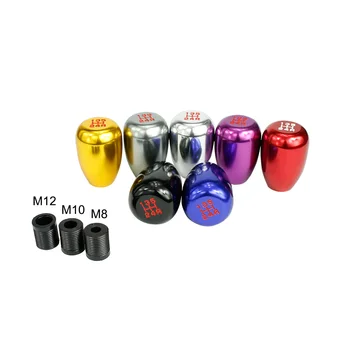

New Universal Aluminum Racing 5 Speed Car Gear Shift Knob Manual Automatic Gear Shift Knob Shift Lever #b