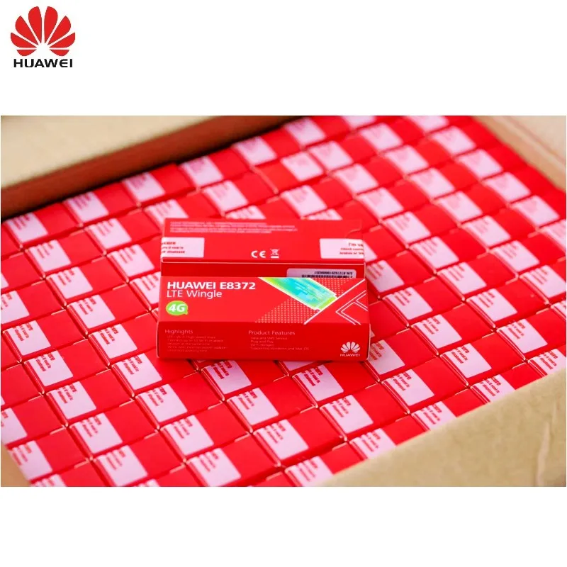 Разблокированный беспроводной модем Huawei E8372h 153 Cat4 WiFi Dongle 3G 4G FDD 150 Мбит/с