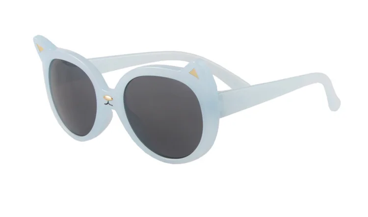 1425 Детские Мультяшные солнцезащитные очки с котами, модные детские солнцезащитные очки для отдыха и путешествий