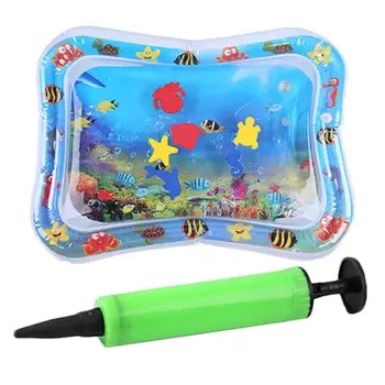 

Summer Baby Inflatable Patted Pad Stimulate Visual Development Infant Water Ice Mat Delicate Design Cushion Toy with Inflator