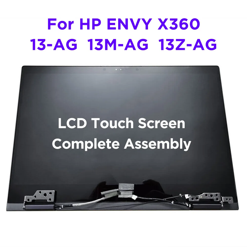 

Цифровой преобразователь для сенсорного ЖК-экрана HP ENVY X360, 13,3 дюйма, 13M-AG0001DX 13Z-AG 13-AG, полный комплект с шарниром