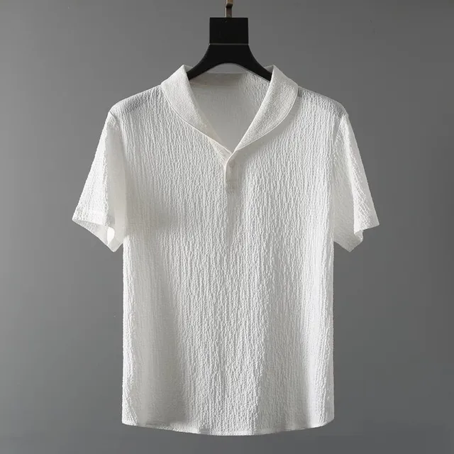 (قميص + بنطلون) 2023 الصيف الرجال الموضة الكلاسيكية قميص الرجال الأعمال قمصان الموضة غير رسمية الرجال مجموعة من الملابس حجم M-4XL 2
