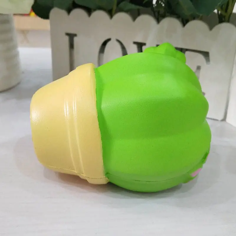 Jumbo милая мягкая игрушка кактус медленно поднимающаяся сжимающая игрушка для детей Новинка Игрушки для девочек детский подарок
