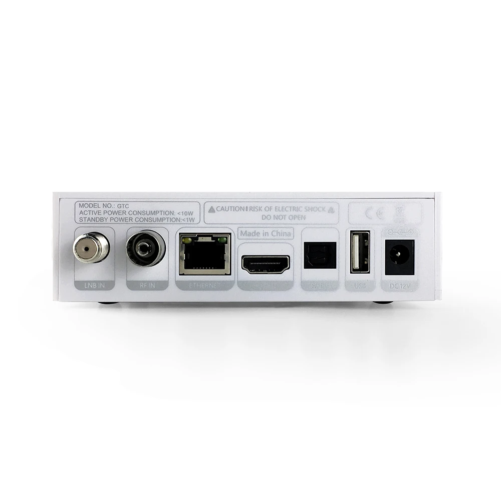 GTC Android 6,0 спутниковый ТВ приёмник ТВ коробка+ DVB S/S2, DVB+ T/T2/Cable/ISDBT Amlogic S905D до 2,0 ГГц, четырехъядерный ARM Cortex-A53
