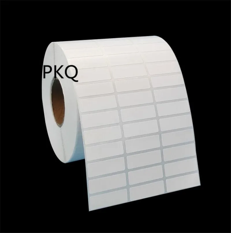 

3 Rows Adhesive Thermal Label Sticker Paper Supermarket Price Blank Label Direct Print Waterproof