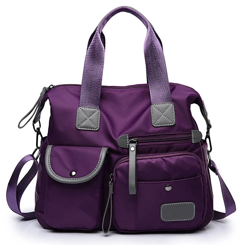 

Women's Shoulder Korean-style Nylon Oxford Cloth WOMEN'S Bag Foreign Trade Cross Border Shoulder Handbag Wholesale Large-Volume