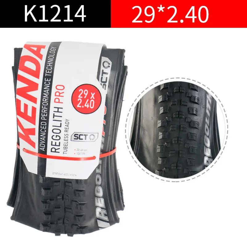 KENDA K1214 Сверхлегкие MTB 120 TPI 29*2,4 Складные шины DH Горные шины - Цвет: black 29x2.4